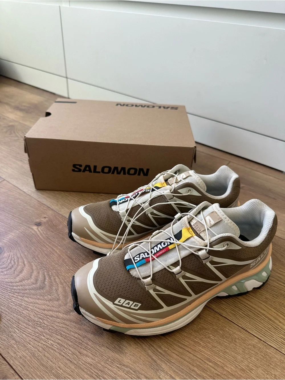 Salomon XT-6 Coyote Brown/Safari W 7.5 M 6.5 - Picture 7 of 10